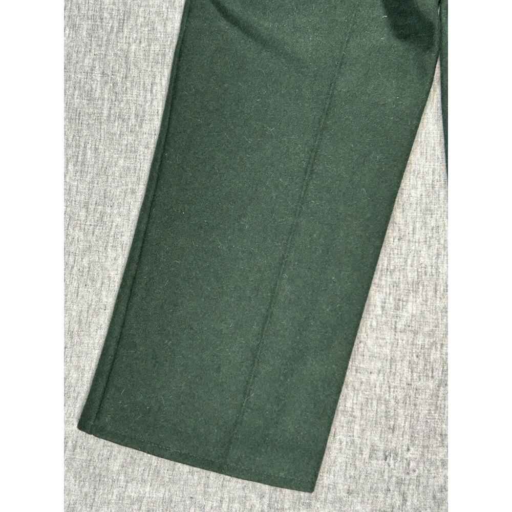 Vintage Codet Cargo Pants Mens 38x33 Green Wool Hunting Utility Heavyweight - Picture 14 of 16